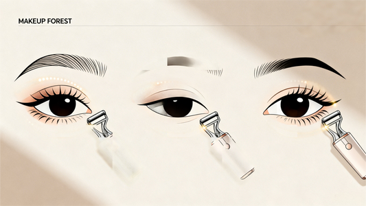 The Best Curl for Your Eye Shape with an Electric Lash Curler