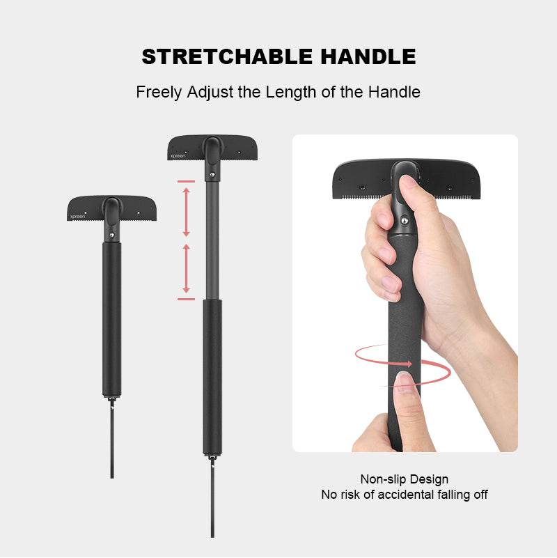 Manual Renewal, Hassle - free Back Hair Trimming: Handheld Back Hair Trimmer