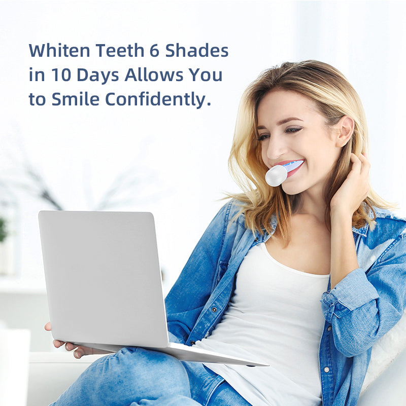 Illuminate Your Smile: Blue Light Teeth Whitening Device, Unleash a Professional Teeth - whitening Experience