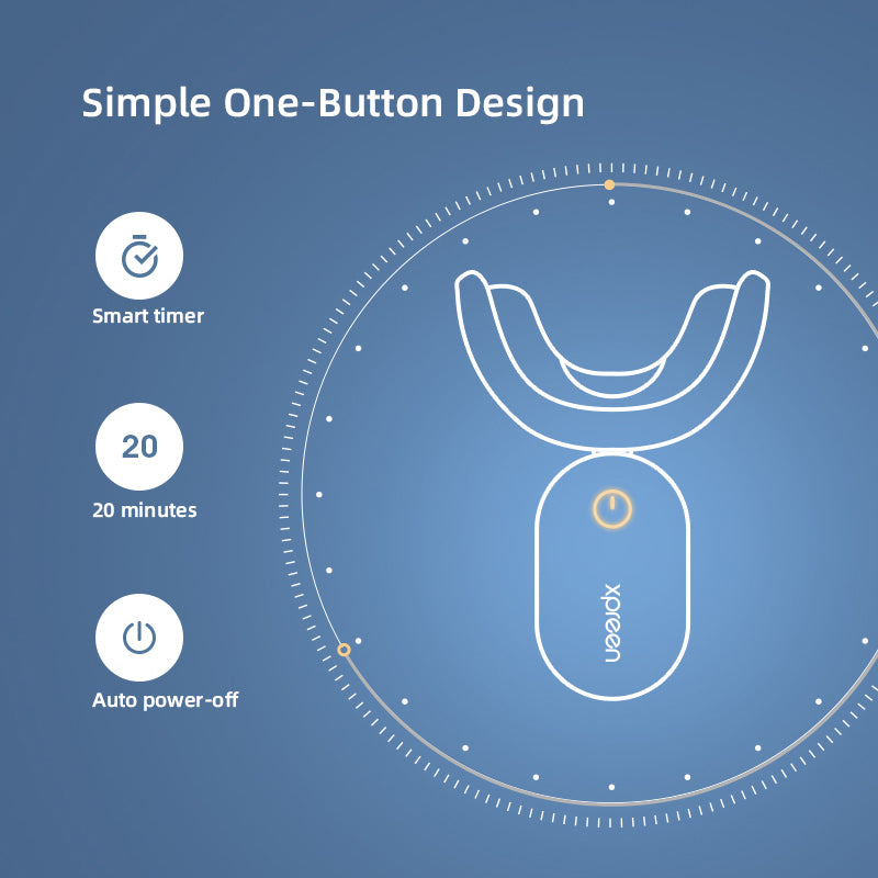 Illuminate Your Smile: Blue Light Teeth Whitening Device, Unleash a Professional Teeth - whitening Experience