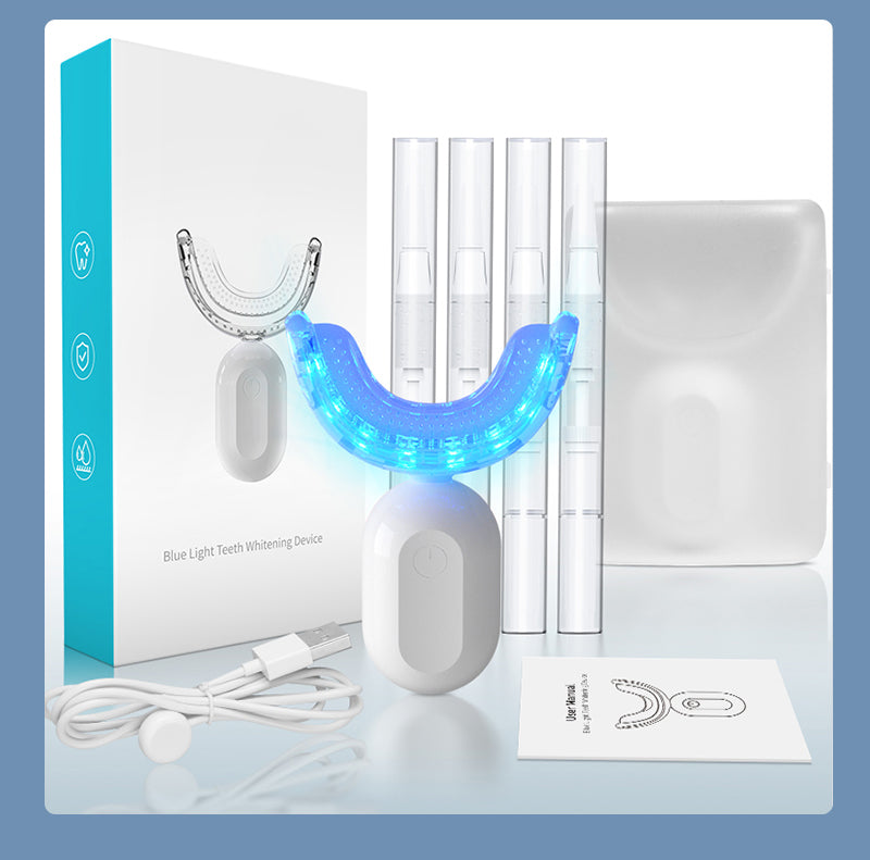 Illuminate Your Smile: Blue Light Teeth Whitening Device, Unleash a Professional Teeth - whitening Experience