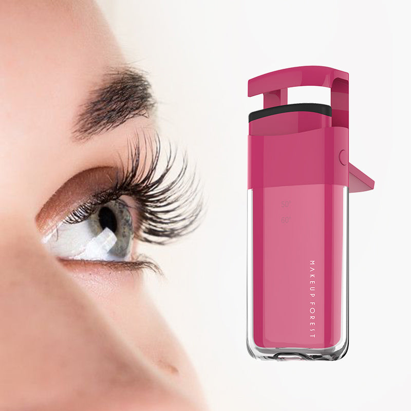 Heated Eyelash Curler for Short Lashes – No-Pinch & Long-Lasting Curl | Makeup Forest - Makeupforest