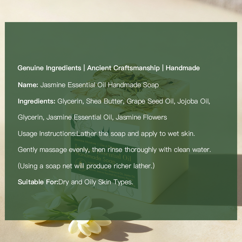 Jasmine Essential Oil Handmade Soap