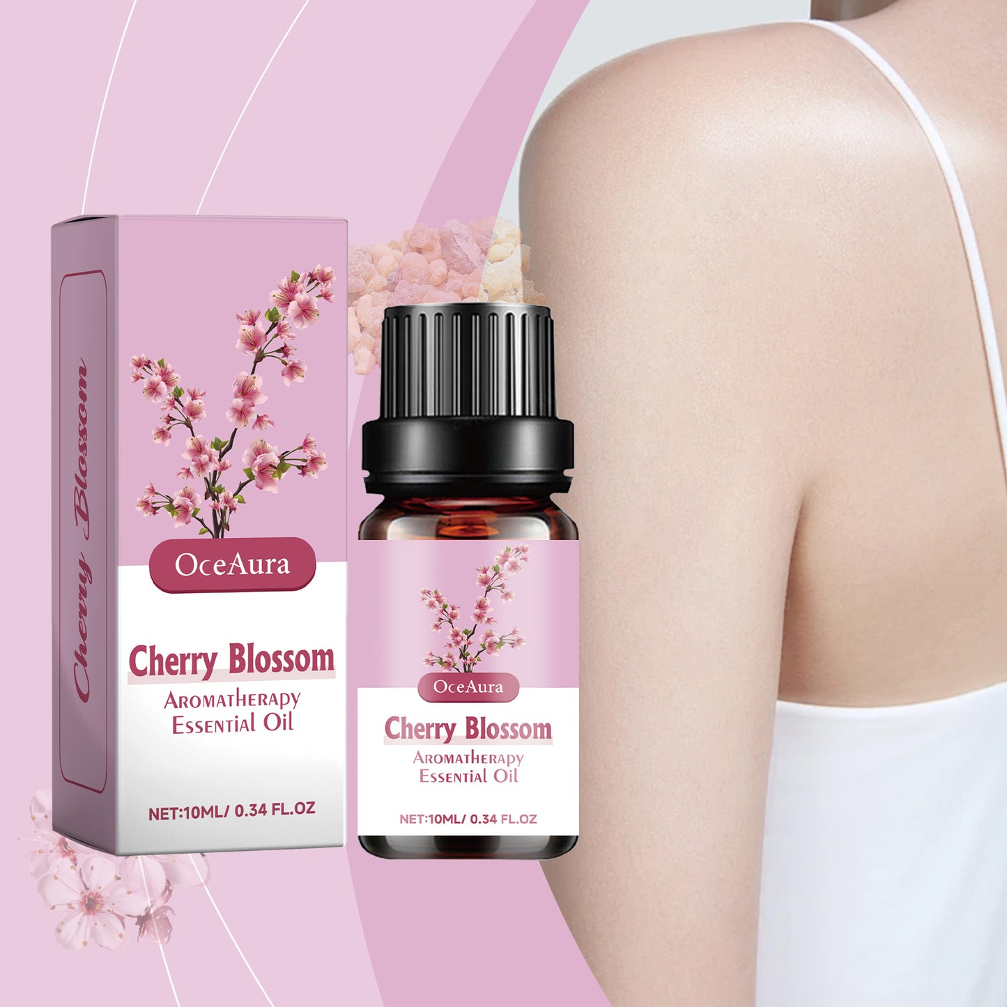 OceAura Aromatherapy Massage Oil Soothing Moisturizing Cream for Ladies - Makeupforest