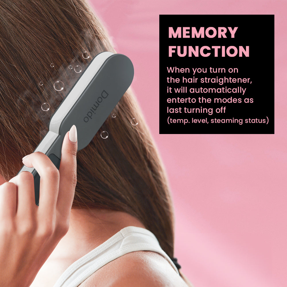 Negative - Ion Steam Hair Straightening Comb: Unlock a New Smooth Hair Experience