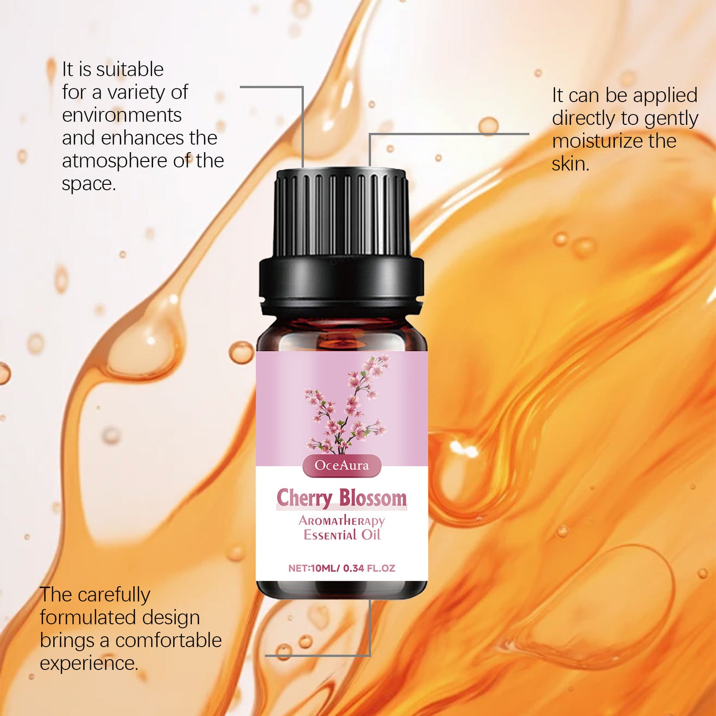OceAura Aromatherapy Massage Oil Soothing Moisturizing Cream for Ladies - Makeupforest
