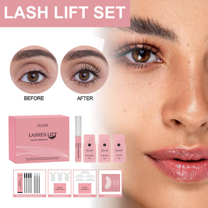 Curling Eyelash Set Natural and Beautiful Long Thick Curling Mild Not Smudge Eyelash Set