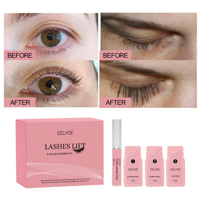 Curling Eyelash Set Natural and Beautiful Long Thick Curling Mild Not Smudge Eyelash Set