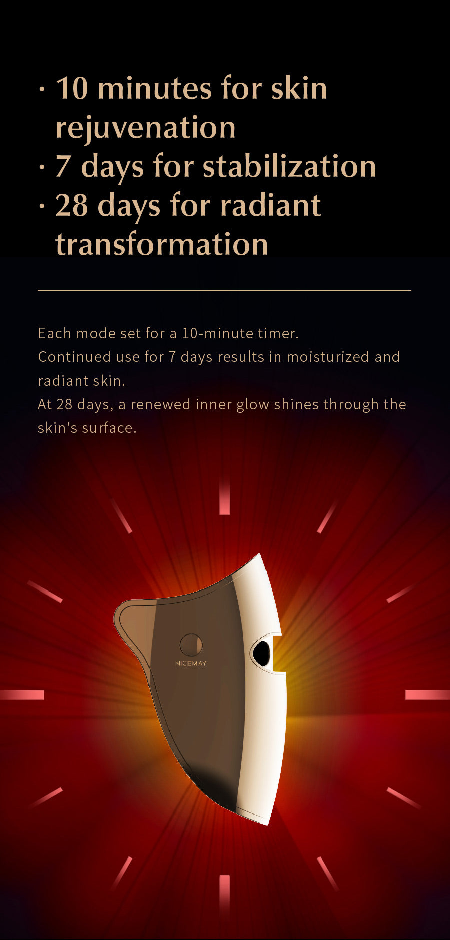 LED Light Therapy Face Mask – 7-Color Photon Skin Rejuvenation Device