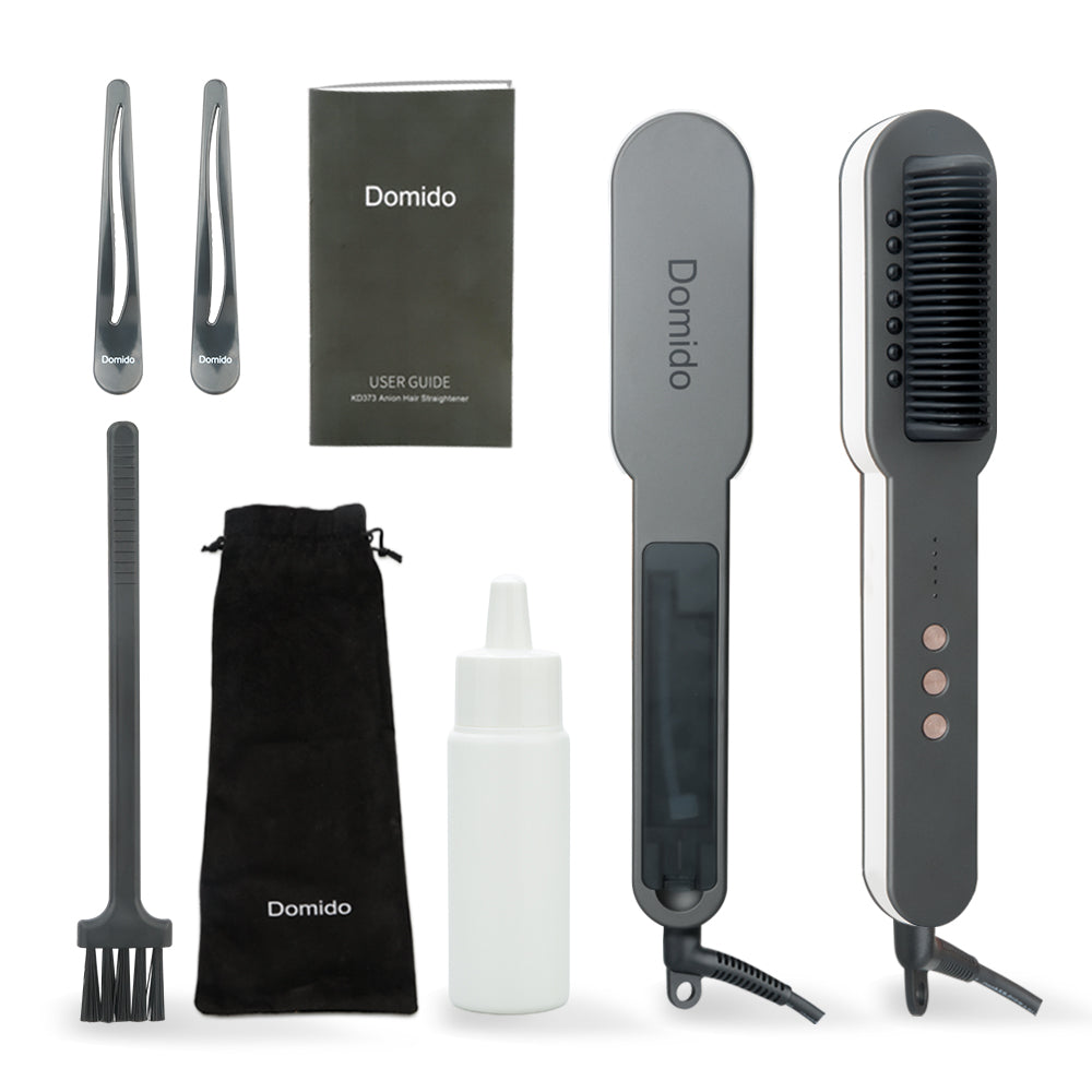 Negative - Ion Steam Hair Straightening Comb: Unlock a New Smooth Hair Experience