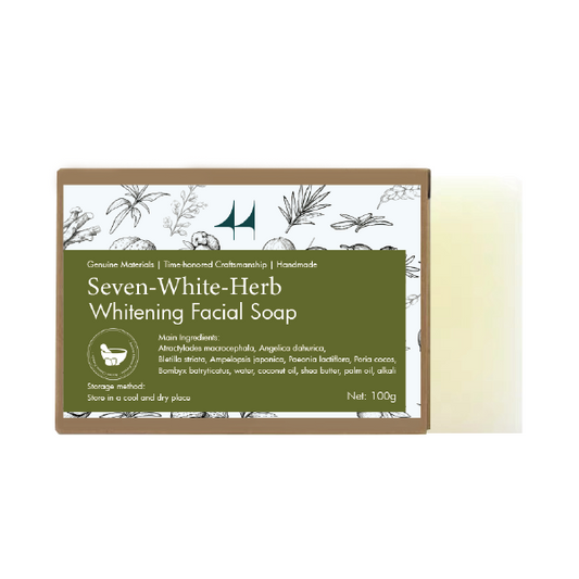 Seven-White-Herb Facial Cleansing Bar