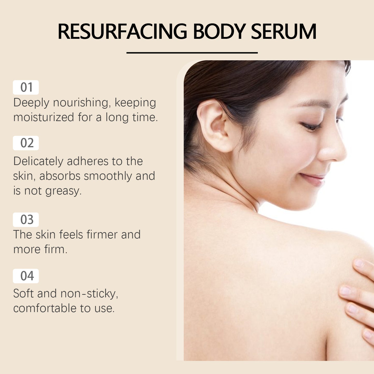 Hoygi Anti-Cellulite Body Firming Serum Anti-Wrinkle Balancing Oil and Water Delicate Skin Serum