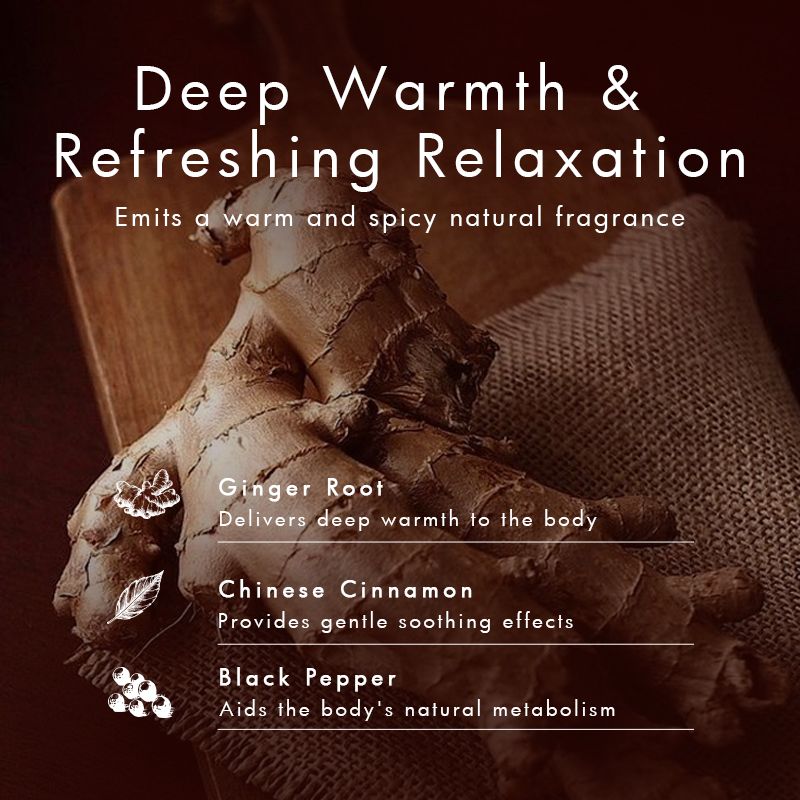 Óleo de Massagem de Gengibre