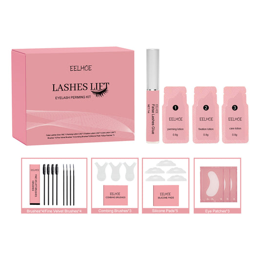 Curling Eyelash Set Natural and Beautiful Long Thick Curling Mild Not Smudge Eyelash Set