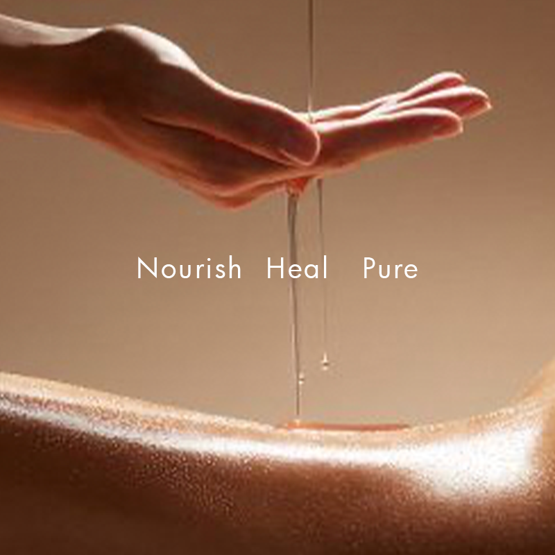 Óleo de massagem com limão