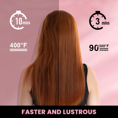 Negative - Ion Steam Hair Straightening Comb: Unlock a New Smooth Hair Experience