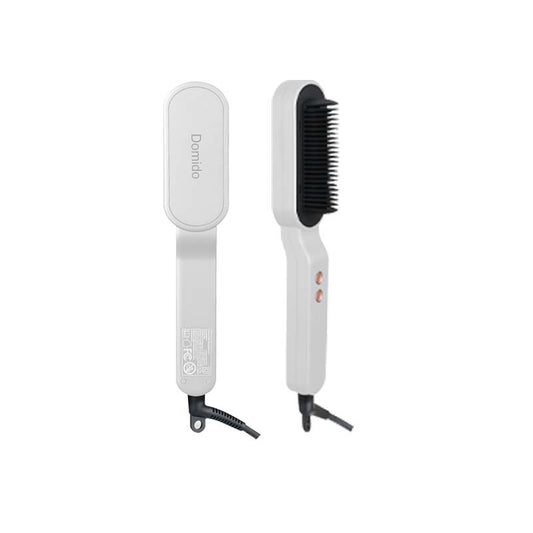 2-in-1 Hair Straightener & Curler – Portable Ceramic Flat Iron for Travel