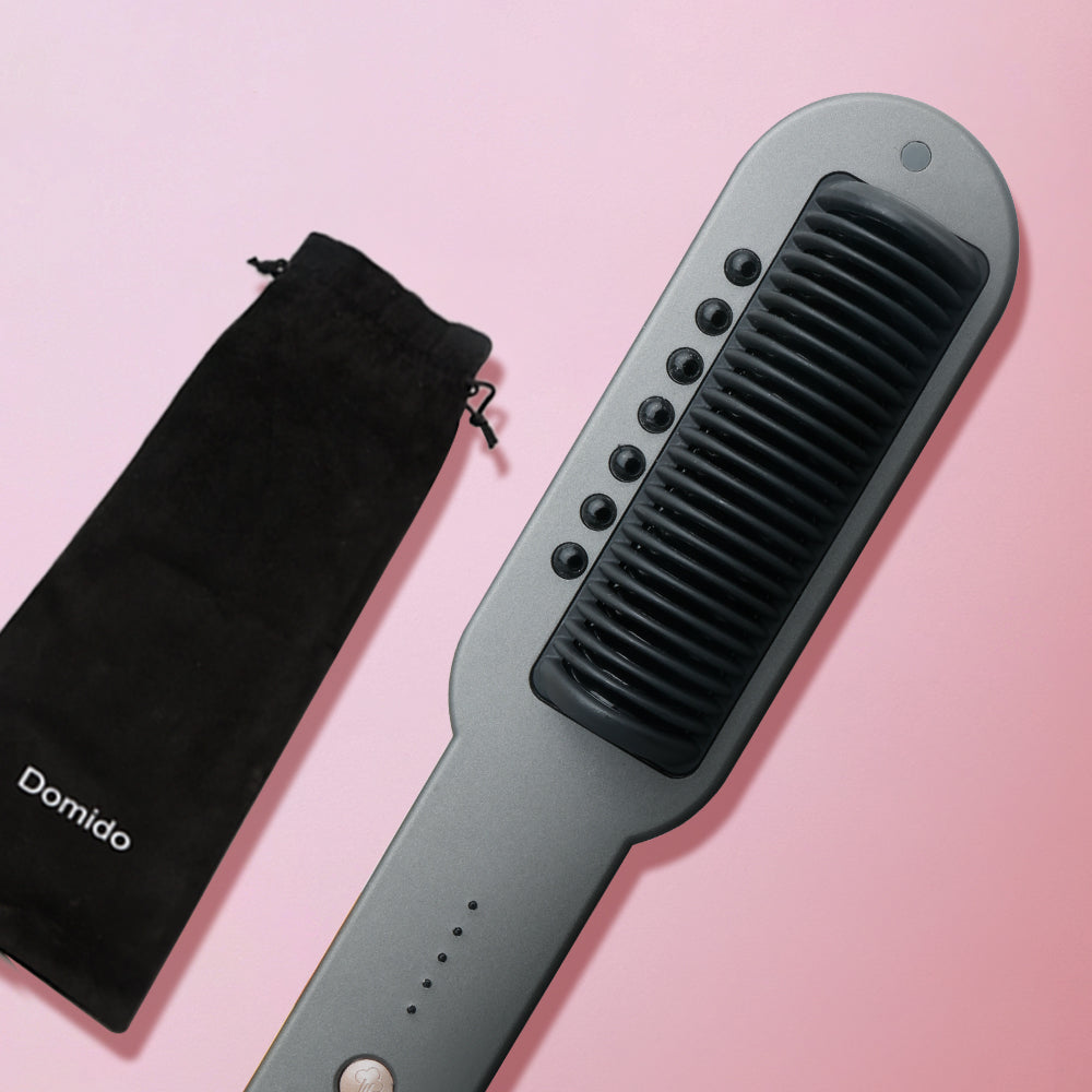 Negative - Ion Steam Hair Straightening Comb: Unlock a New Smooth Hair Experience