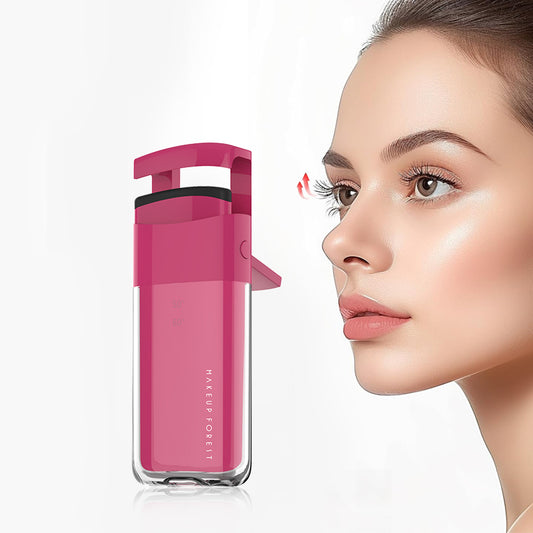 Heated Eyelash Curler for Short Lashes – No-Pinch & Long-Lasting Curl | Makeup Forest