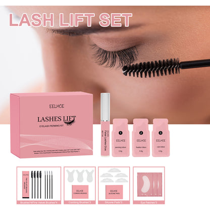 Curling Eyelash Set Natural and Beautiful Long Thick Curling Mild Not Smudge Eyelash Set